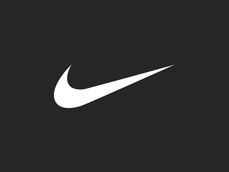 Nike logo animation by Filipe SJ that conveys pure, raw energy.